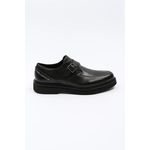 Fashion, accesorii si bijuterii - Barbati - Incaltaminte barbati - Pantofi barbati - Pantofi derby din piele cu catarama Karl Lagerfeld KL10315 44 EU Negru - Infinity.ro