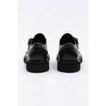 Fashion, accesorii si bijuterii - Barbati - Incaltaminte barbati - Pantofi barbati - Pantofi derby din piele cu catarama Karl Lagerfeld KL10315 44 EU Negru - Infinity.ro