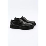 Fashion, accesorii si bijuterii - Barbati - Incaltaminte barbati - Pantofi barbati - Pantofi derby din piele cu catarama Karl Lagerfeld KL10315 44 EU Negru - Infinity.ro