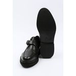 Fashion, accesorii si bijuterii - Barbati - Incaltaminte barbati - Pantofi barbati - Pantofi derby din piele cu catarama Karl Lagerfeld KL10315 44 EU Negru - Infinity.ro
