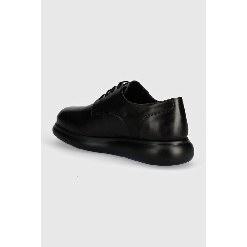 Fashion, accesorii si bijuterii - Barbati - Incaltaminte barbati - Pantofi barbati - Pantofi din piele Karl Lagerfeld Granby KL22330 Negru 42 EU - Infinity.ro