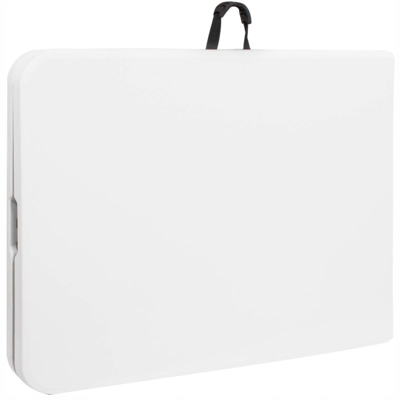 Sport si Outdoor - Camping - Mobilier pentru camping - Mese camping - Masa dreptunghiulara pliabila multifunctionala, 180x72x75cm, alba - Infinity.ro