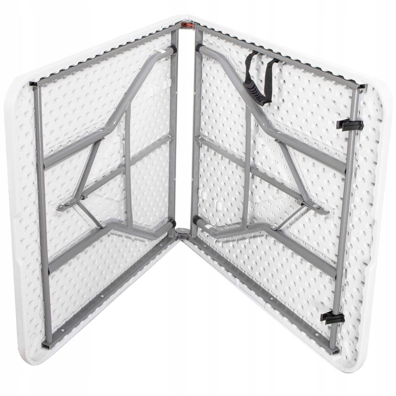 Sport si Outdoor - Camping - Mobilier pentru camping - Mese camping - Masa dreptunghiulara pliabila multifunctionala, 180x72x75cm, alba - Infinity.ro