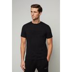 Fashion, accesorii si bijuterii - Barbati - Imbracaminte - Tricouri si bluze barbati - Tricou Hackett London Am Emboss HM500779 S INTL Negru - Infinity.ro