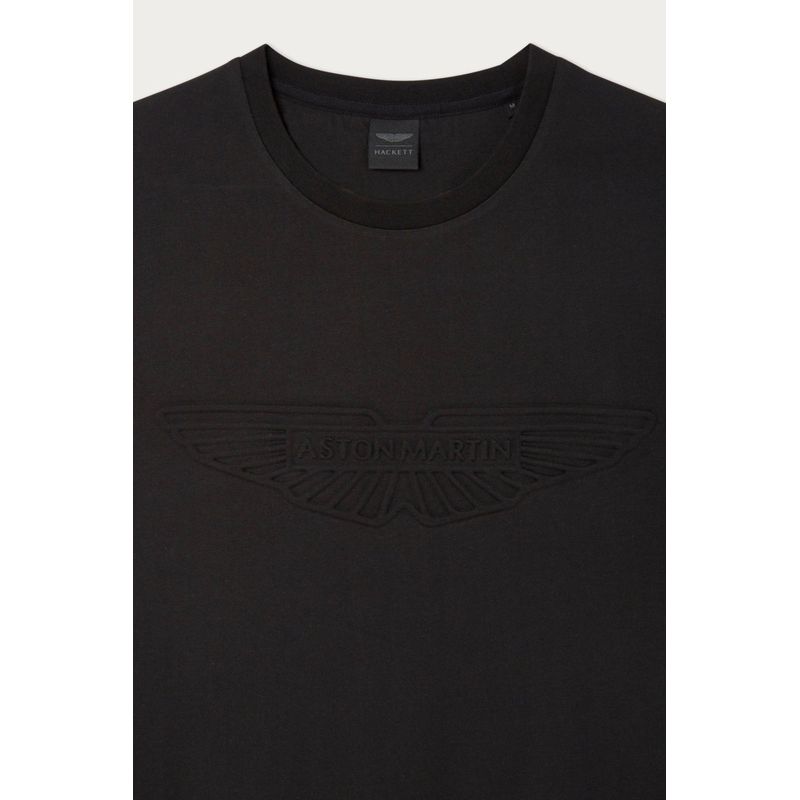 Fashion, accesorii si bijuterii - Barbati - Imbracaminte - Tricouri si bluze barbati - Tricou Hackett London Am Emboss HM500779 L INTL Negru - Infinity.ro