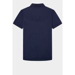 Fashion, accesorii si bijuterii - Barbati - Imbracaminte - Tricouri si bluze barbati - Tricou polo Hackett London Am Emboss Bk HM563185 Bleumarin S INTL - Infinity.ro