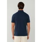 Fashion, accesorii si bijuterii - Barbati - Imbracaminte - Tricouri si bluze barbati - Tricou polo Hackett London Polo Swim Trim Palm XL INTL Bleumarin - Infinity.ro