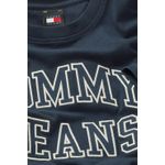 Fashion, accesorii si bijuterii - Barbati - Imbracaminte - Tricouri si bluze barbati - Tricou barbati Tommy Jeans DM0DM18541 M INTL Albastru inchis - Infinity.ro