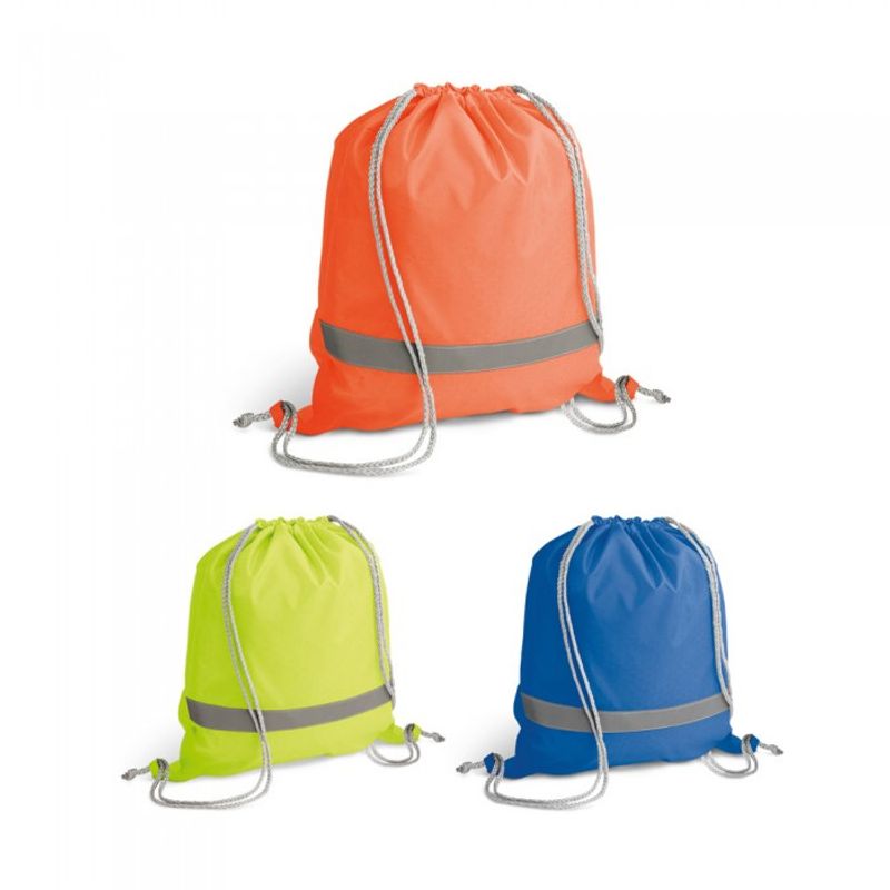 Fashion, accesorii si bijuterii - Femei - Accesorii femei - Genti si rucsacuri femei - Sacose cu cordon 210D, elemente reflectorizante si inchidere cu cordon - Infinity.ro