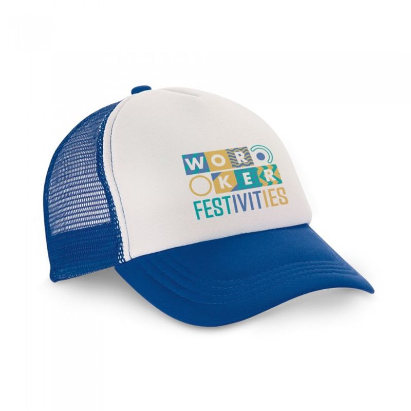 Fashion, accesorii si bijuterii - Barbati - Accesorii barbati - Caciuli si sepci barbati - Sapca din poliester si plasa, inchidere reglabila din plastic, 58 cm - Infinity.ro