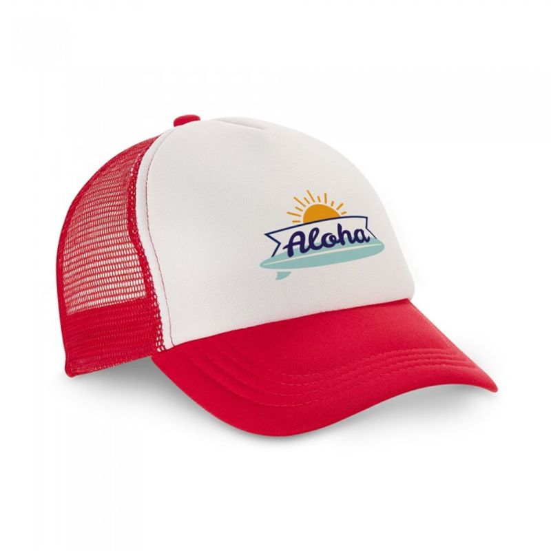 Fashion, accesorii si bijuterii - Barbati - Accesorii barbati - Caciuli si sepci barbati - Sapca din poliester si plasa, inchidere reglabila din plastic, 58 cm - Infinity.ro