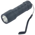 Sport si Outdoor - Camping - Articole solare camping - Lampi si lanterne camping - Lanterna cu led, negru, buton, snur agatare, 11 x 3 cm - Infinity.ro