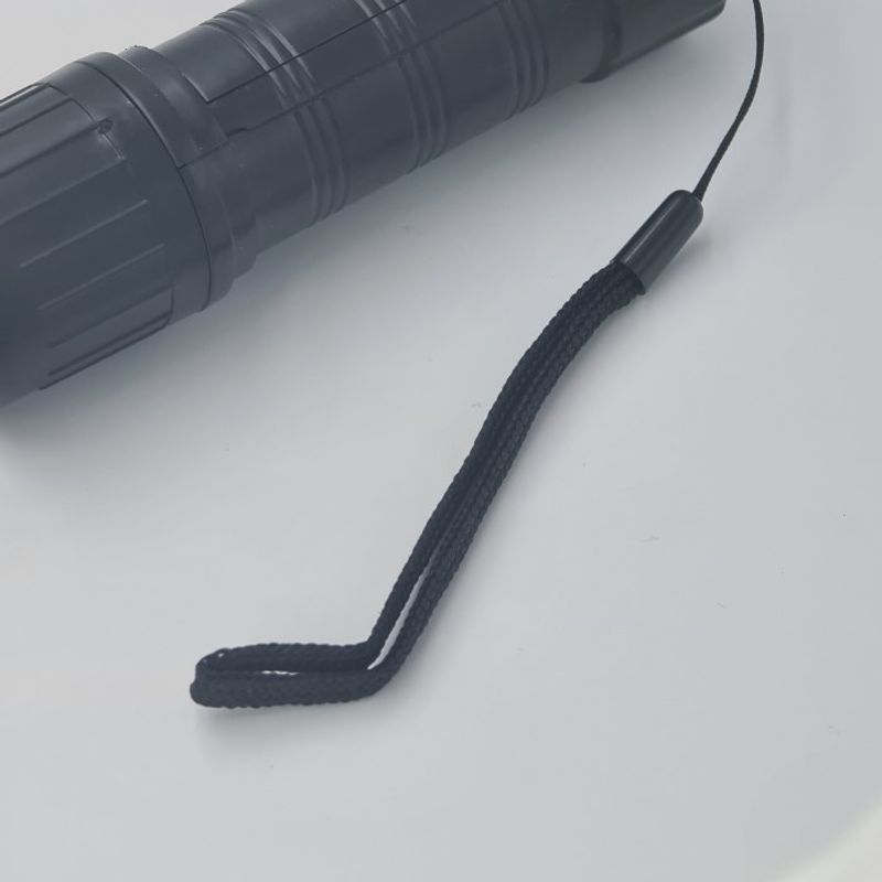 Sport si Outdoor - Camping - Articole solare camping - Lampi si lanterne camping - Lanterna cu led, negru, buton, snur agatare, 11 x 3 cm - Infinity.ro