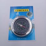 Sport si Outdoor - Camping - Accesorii camping si drumetii - Mini Busola de Buzunar, Drumetii, Camping, Aluminiu, 8 cm - Infinity.ro