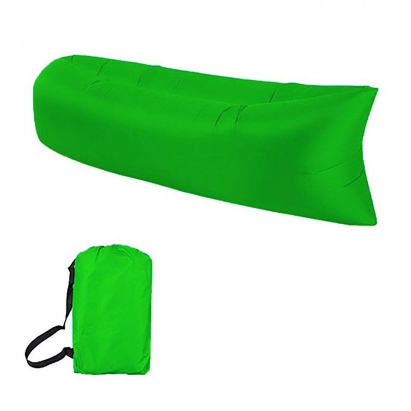 Jucarii, Copii si Bebe - Jucarii si jocuri - Jucarii de exterior - Saltele si mingi pentru plaja - Saltea gonflabila, model simplu, verde, 200 x 50 cm - Infinity.ro