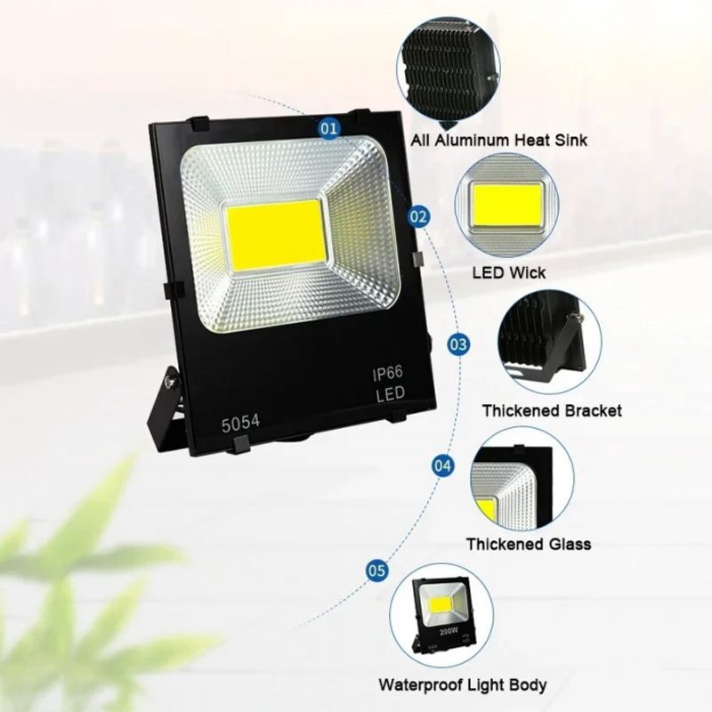 Casa si Gradina - Corpuri si surse de iluminat - Iluminat comercial si industrial - Proiectoare si lampi de lucru - Proiector Led Flood Light, COB 220V, IP66 Power 30W - Infinity.ro