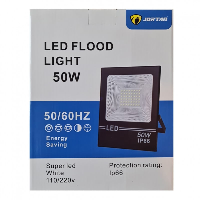 Casa si Gradina - Corpuri si surse de iluminat - Iluminat comercial si industrial - Proiectoare si lampi de lucru - Proiector Led Flood Light, 50W, 48 led, A++, IP66,  lumina alba - Infinity.ro