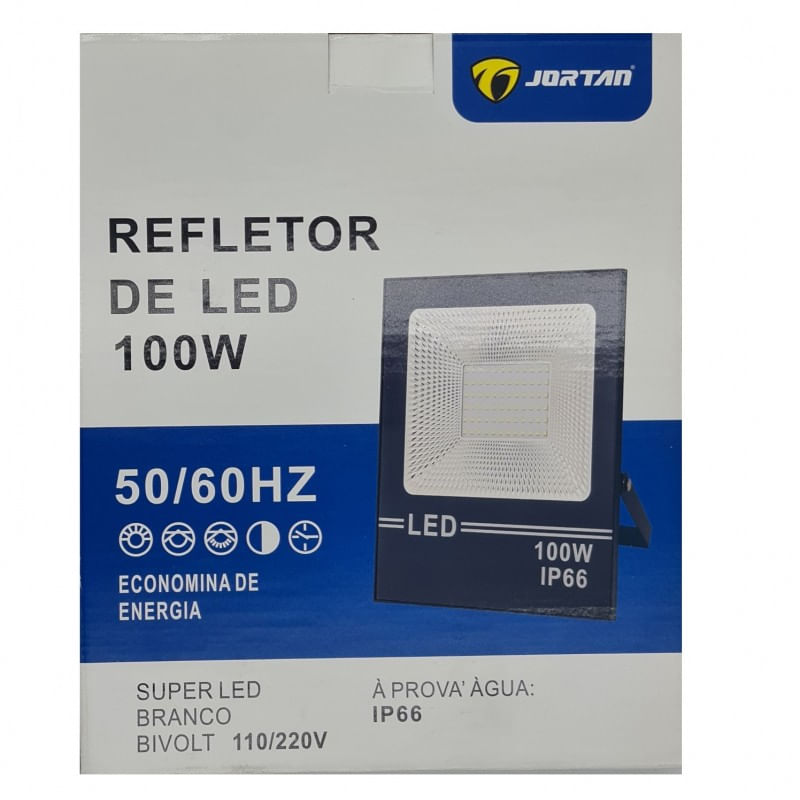 Casa si Gradina - Corpuri si surse de iluminat - Iluminat comercial si industrial - Proiectoare si lampi de lucru - Proiector Led Flood Light, 100W, 72 led, A++, IP66,  lumina alba - Infinity.ro