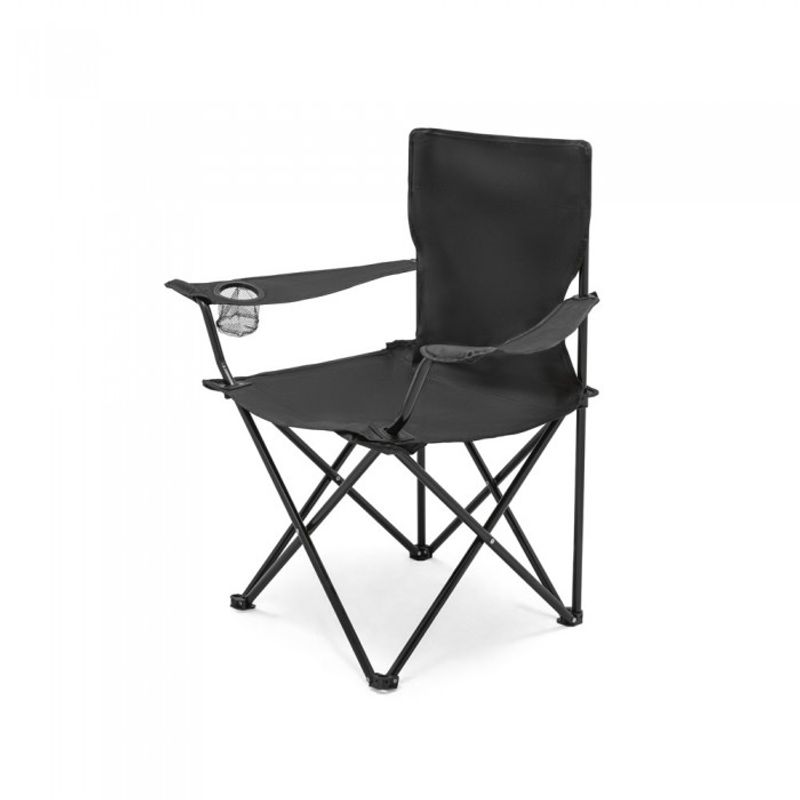 Sport si Outdoor - Camping - Mobilier pentru camping - Scaune camping - Scaun pliabil cu suport din plasa pentru sticle, husa - Infinity.ro
