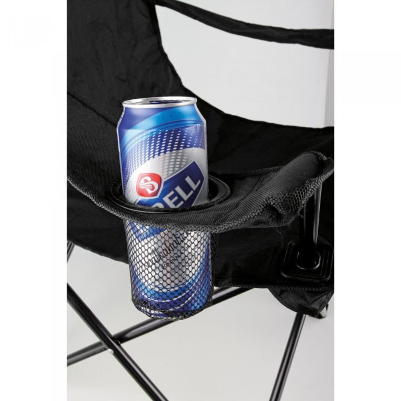 Sport si Outdoor - Camping - Mobilier pentru camping - Scaune camping - Scaun pliabil cu suport din plasa pentru sticle, husa - Infinity.ro