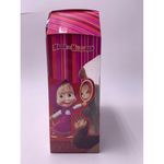 Jucarii, Copii si Bebe - Jucarii si jocuri - Papusi si accesorii - Papusi - Jucarie Papusi Masha si Ursul, Masha cu Scufita rosie cu Buline Albe , Ursul, Plastic, 15 cm - Infinity.ro