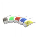 Sport si Outdoor - Camping - Articole solare camping - Lampi si lanterne camping - Lanterna Cu Dinam si Baterie, 3 Leduri, Incarcare Baterie Prin Apasare Maneta, Agatatoare, 10 x 5 cm - Infinity.ro