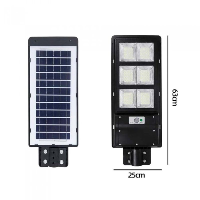 Casa si Gradina - Corpuri si surse de iluminat - Iluminat exterior - Lampi solare - Lampa Solara Stradala JORTAN cu Senzor de Miscare 300w, Telecomanda, Suport Prindere - Infinity.ro