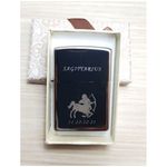 Market - Tutun si tigari - Articole si accesorii tutun - Bricheta Metalica Gravata Zodie Sagetator, Pisces Sagittarius , 3,5 X 5,5 Cm - Infinity.ro