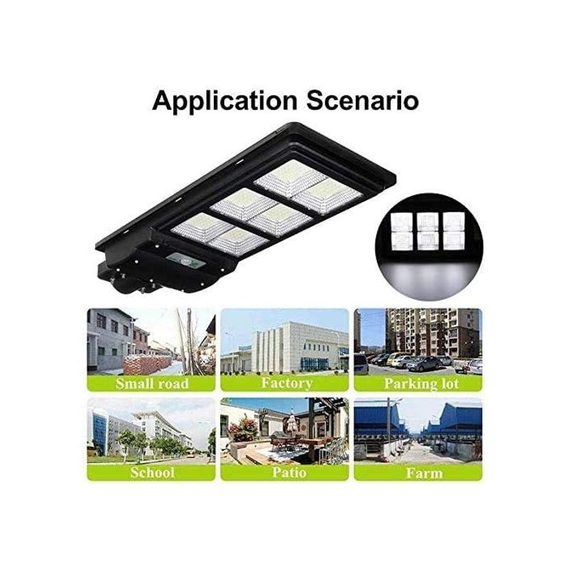 Casa si Gradina - Corpuri si surse de iluminat - Iluminat exterior - Lampi solare - Lampa Solara Stradala JORTAN cu Senzor de Miscare 300w, Telecomanda, Suport Prindere - Infinity.ro