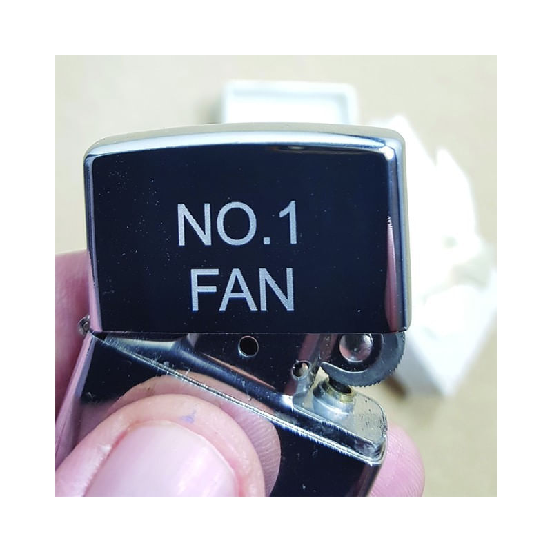 Market - Tutun si tigari - Articole si accesorii tutun - Bricheta Argintie Gravata No.1 FAN Steaua si Lichid Zippo - Infinity.ro