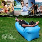 Jucarii, Copii si Bebe - Jucarii si jocuri - Jucarii de exterior - Saltele si mingi pentru plaja - Saltea gonflabila, model simplu, albastru, 200 x 50 cm - Infinity.ro