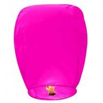 Casa si Gradina - Decoratiuni - Decoratiuni petrecere - Lampioane - Lampion zburator, flippy, hartie biodegradabila, roz, 30 x 35 cm - Infinity.ro