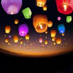 Casa si Gradina - Decoratiuni - Decoratiuni petrecere - Lampioane - Lampion zburator, flippy, hartie biodegradabila, roz, 30 x 35 cm - Infinity.ro