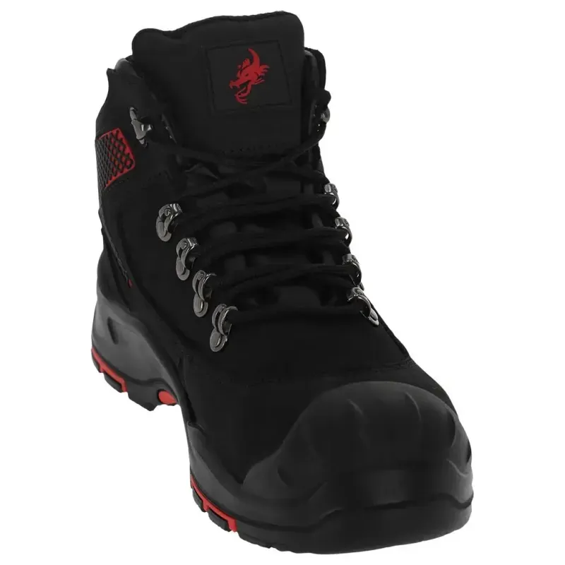 Casa si Gradina - Constructii - Echipamente de lucru - Incaltaminte protectia muncii - Bocanci de lucru piele nubuk, Reis, S3L SR FO HRO ,BrMefisto Negru 42 - Infinity.ro