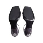 Fashion, accesorii si bijuterii - Femei - Incaltaminte femei - Sandale femei - Sandale Calvin Klein Geo Stil Square Sandal 90-Pearl HW0HW01993 37 EU Albastru ultramarin - Infinity.ro