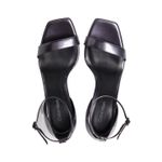 Fashion, accesorii si bijuterii - Femei - Incaltaminte femei - Sandale femei - Sandale Calvin Klein Geo Stil Square Sandal 90-Pearl HW0HW01993 37 EU Albastru ultramarin - Infinity.ro