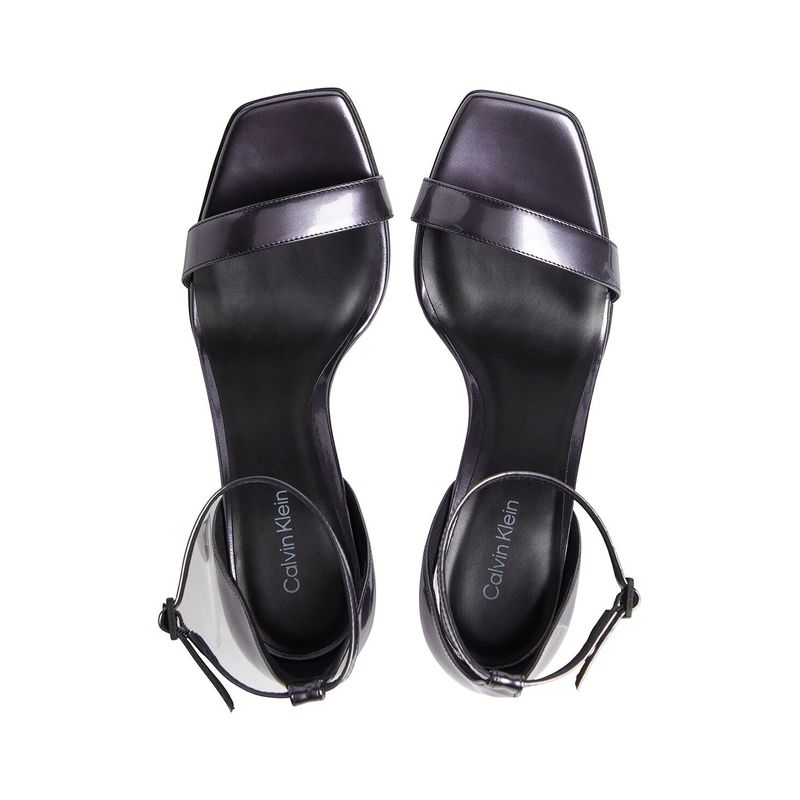 Fashion, accesorii si bijuterii - Femei - Incaltaminte femei - Sandale femei - Sandale Calvin Klein Geo Stil Square Sandal 90-Pearl HW0HW01993 37 EU Albastru ultramarin - Infinity.ro