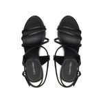 Fashion, accesorii si bijuterii - Femei - Incaltaminte femei - Sandale femei - Sandale Calvin Klein Wedge Sandal 70 Lth HW0HW01952 37 EU Negru - Infinity.ro