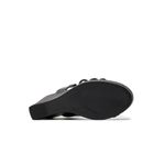 Fashion, accesorii si bijuterii - Femei - Incaltaminte femei - Sandale femei - Sandale Calvin Klein Wedge Sandal 70 Lth HW0HW01952 37 EU Negru - Infinity.ro