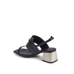Fashion, accesorii si bijuterii - Femei - Incaltaminte femei - Sandale femei - Sandale Calvin Klein Heel Sandal 45 Met Bar Lth HW0HW02012 36 EU Negru - Infinity.ro
