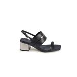Fashion, accesorii si bijuterii - Femei - Incaltaminte femei - Sandale femei - Sandale Calvin Klein Heel Sandal 45 Met Bar Lth HW0HW02012 36 EU Negru - Infinity.ro