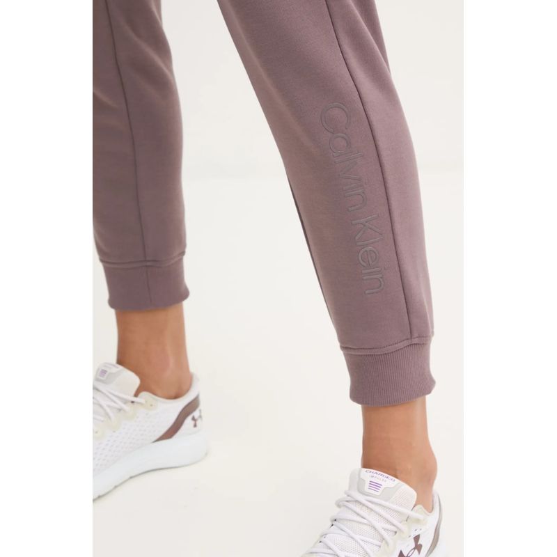 Fashion, accesorii si bijuterii - Femei - Imbracaminte femei - Pantaloni femei - Pantaloni trening dama Calvin Klein Performance 00GWF4P601 XS INTL Maro taupe - Infinity.ro