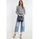 Fashion, accesorii si bijuterii - Femei - Incaltaminte femei - Sandale femei - Espadrile Tommy Hilfiger Mono Webbing High Wedge Sandal FW0FW08046 37 EU Bleumarin - Infinity.ro