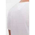 Fashion, accesorii si bijuterii - Barbati - Imbracaminte - Tricouri si bluze barbati - Tricou barbati Tommy Jeans Essential Flag DM0DM18263 Alb 5XL INTL - Infinity.ro