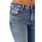 Fashion, accesorii si bijuterii - Femei - Imbracaminte femei - Pantaloni femei - Pantaloni scurti dama din denim Diesel DE-GINNY Albastru 26 US - Infinity.ro