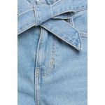 Fashion, accesorii si bijuterii - Femei - Imbracaminte femei - Pantaloni femei - Blugi scurti dama din denim Karl Lagerfeld 24FW1100D23 Albastru 27 US - Infinity.ro