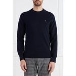 Fashion, accesorii si bijuterii - Barbati - Imbracaminte - Pulovere barbati - Pulover barbati Tommy Hilfiger 1997 CREW NECK SWEAT 2XL INTL Negru - Infinity.ro