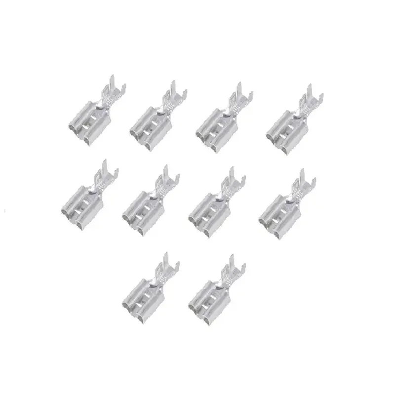 TV, Audio-Video si Foto - Accesorii TV si audio - Cabluri si adaptoare audio - Set 10 papuci plati 9.5 mm 1.2 mm mama 4/6mm2 VOGT 3835T.67-10 - Infinity.ro