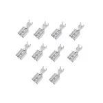 TV, Audio-Video si Foto - Accesorii TV si audio - Cabluri si adaptoare audio - Set 10 papuci plati 9.5 mm 1.2 mm mama 4/6mm2 VOGT 3835T.67-10 - Infinity.ro