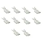 TV, Audio-Video si Foto - Accesorii TV si audio - Cabluri si adaptoare audio - Set 10 papuci plati 9.5 mm 1.2 mm mama 6/10mm2 280755-2 TE Connectivity 280755-2-10 - Infinity.ro